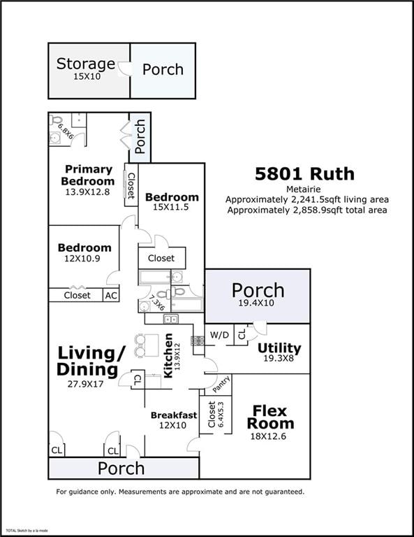 floor plan / room layout