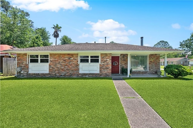 1207 Cousin St, Slidell, LA 70458 - single story home featuring brick siding and roof with shingles