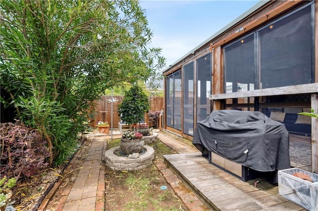 428 Hesper Ave, Metairie, LA 70005 - view of yard featuring fence