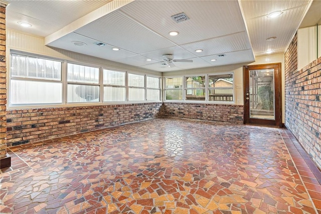 2200 Kathleen Dr, Marrero, LA 70072 - view of unfurnished sunroom