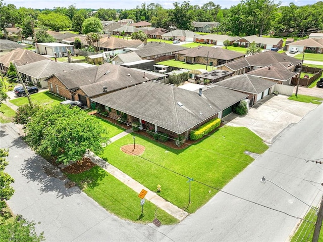 2200 Kathleen Dr, Marrero, LA 70072 - aerial perspective of suburban area