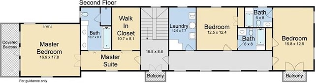 2026 Camp St, New Orleans, LA 70130 - home floor plan