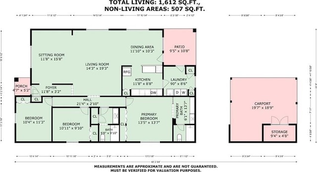 3117 Texas Ave, Kenner, LA 70065 - home floor plan