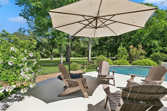 474 Trailhead Dr, Abita Springs, LA 70420 - view of patio / terrace featuring an outdoor pool and view of scattered trees