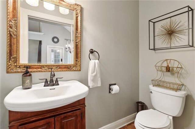 740 Double J Rd, Covington, LA 70433 - bathroom with toilet and vanity