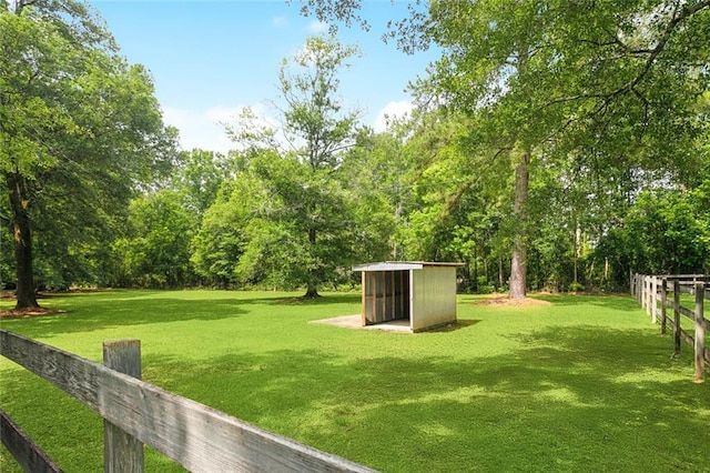 1203 W Cherry Hill Loop, Folsom, LA 70437 - view of yard featuring an outdoor structure