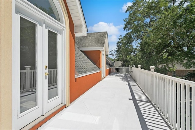 436 Nighthawk Dr, Slidell, LA 70461 - balcony with french doors