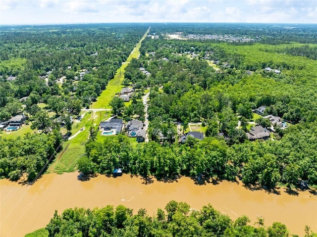 436 Nighthawk Dr, Slidell, LA 70461 - aerial view of a nearby body of water and a forest
