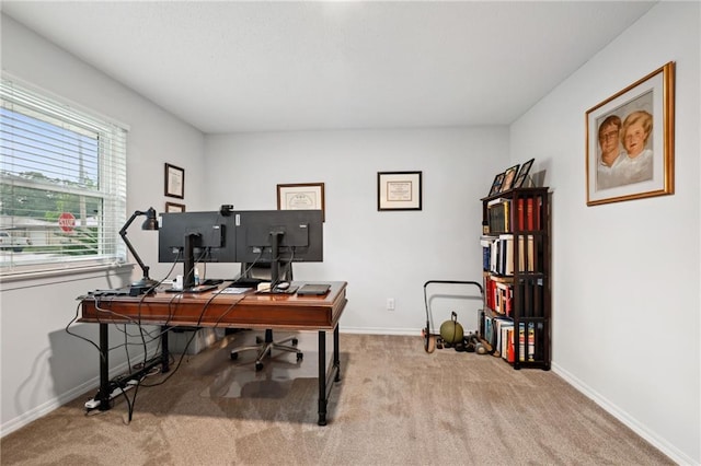 1513 Belmont Pl, Metairie, LA 70001 - carpeted office with baseboards