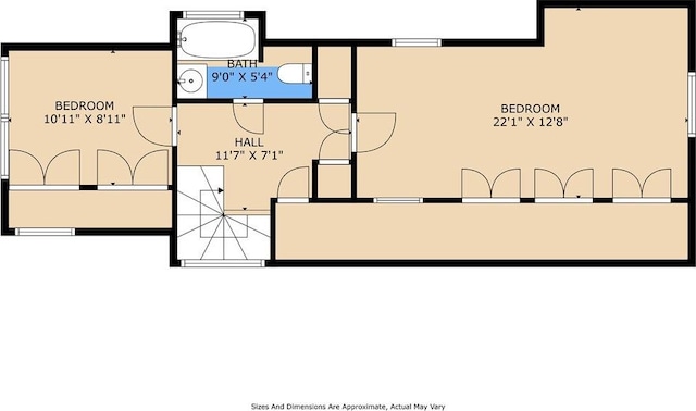 1612 Milan St, New Orleans, LA 70115 - property floor plan