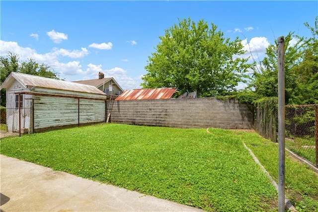 521 S Alexander St, New Orleans, LA 70119 - view of yard