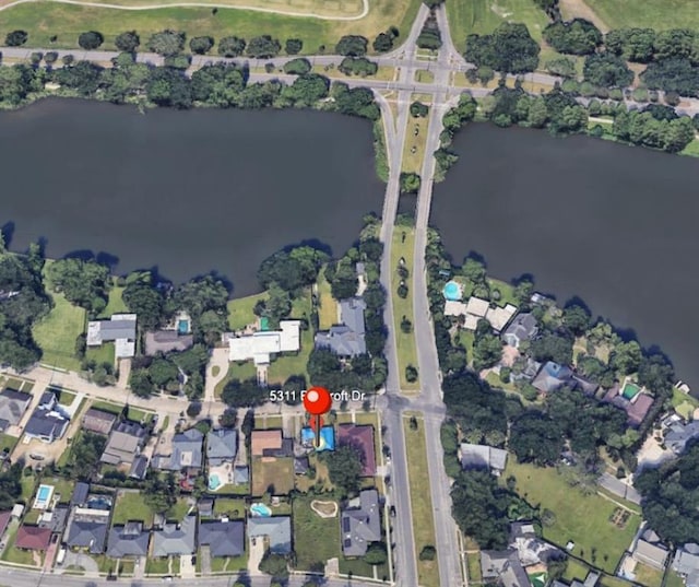 5311 Bancroft Dr, New Orleans, LA 70122 - aerial overview of property's location