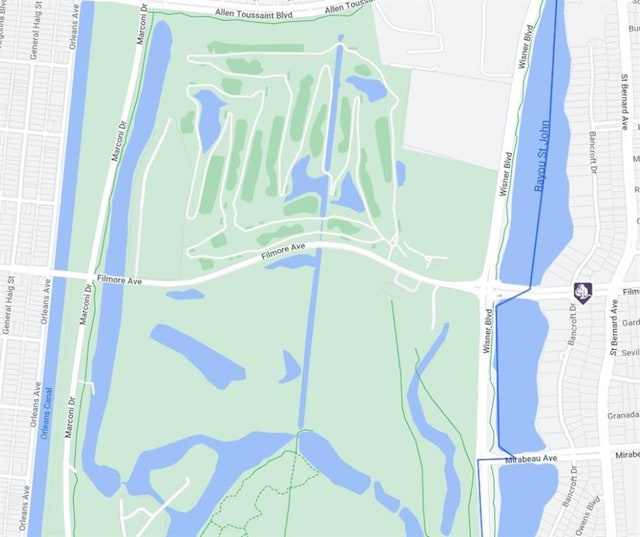 5311 Bancroft Dr, New Orleans, LA 70122 - map / location