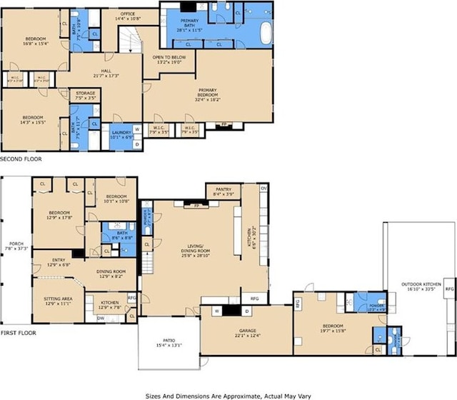 940 Orion Ave, Metairie, LA 70005 - floor plan / room layout