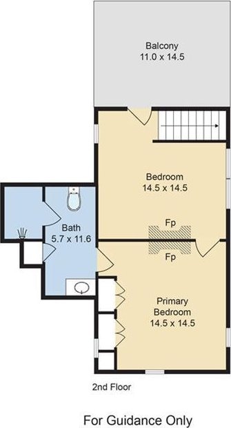 912 Spain St, New Orleans, LA 70117 - property floor plan