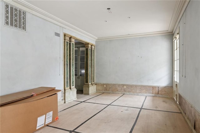538 Governor Nicholls St, New Orleans, LA 70116 - spare room with ornamental molding