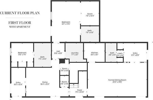 538 Governor Nicholls St, New Orleans, LA 70116 - property floor plan