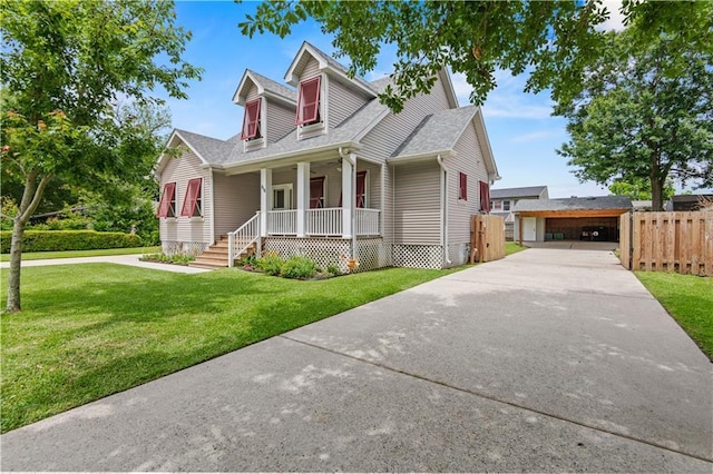 816 Celeste Ave, River Ridge, LA 70123 - cape cod-style house with a porch and a shingled roof