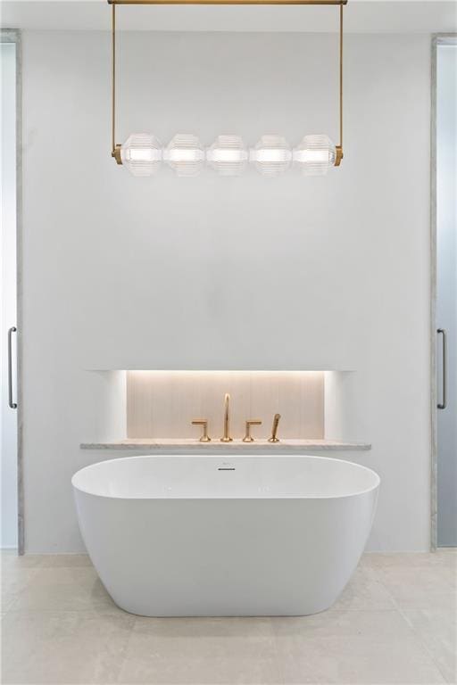 136 Linnette Ln, Mandeville, LA 70471 - full bathroom with a freestanding bath