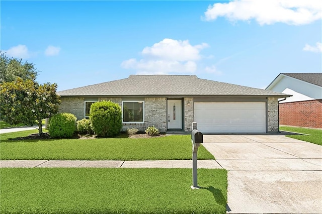 2701 Chenier St, Marrero, LA 70072 - single story home featuring a garage, concrete driveway, and a front lawn