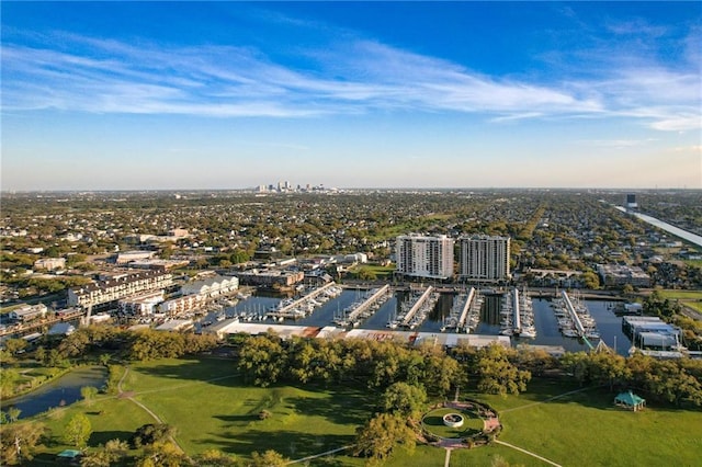 232 Lake Marina Ave Unit 10-D, New Orleans, LA 70124 - view of urban area with numerous boat docks and a nearby body of water