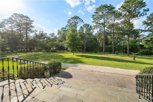 22450 Elderberry Ln, Bush, LA 70431 - view of patio with view of wooded area