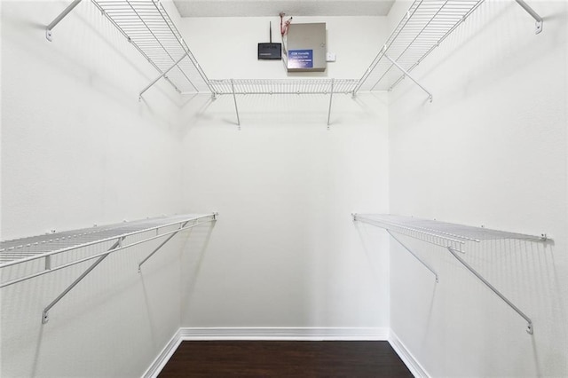 1902 Huey P Long Ave, Gretna, LA 70053 - spacious closet with dark wood-style flooring