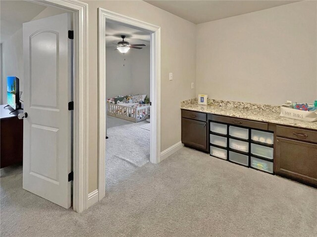 629 High Ridge Loop, Slidell, LA 70458 - corridor featuring light carpet and baseboards