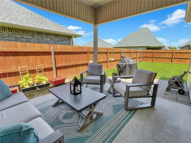 629 High Ridge Loop, Slidell, LA 70458 - view of patio / terrace featuring an outdoor living space