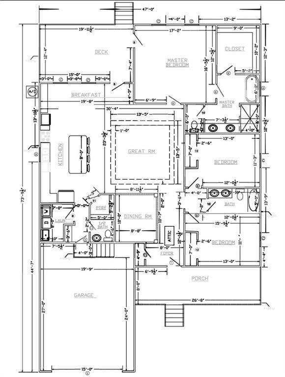 3821 Indiana St, New Orleans, LA 70114 - room layout