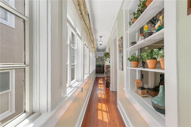627 Ursulines Ave Unit 9, New Orleans, LA 70116 - hallway featuring wood finished floors