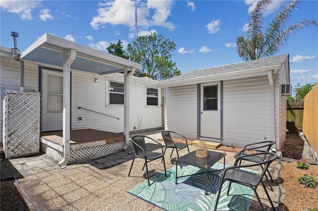 4 Virginia Ct, New Orleans, LA 70124 - view of patio with fence