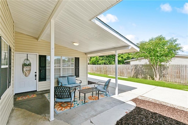 1931 Farmington Pl, Terrytown, LA 70056 - view of patio / terrace with fence