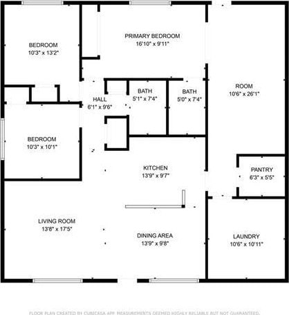 313 Celeste Ave, River Ridge, LA 70123 - home floor plan