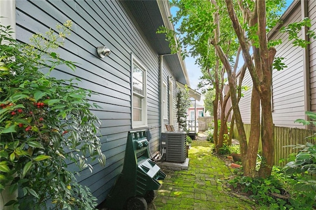 724 Constantinople St, New Orleans, LA 70115 - view of home's exterior featuring a central air condition unit