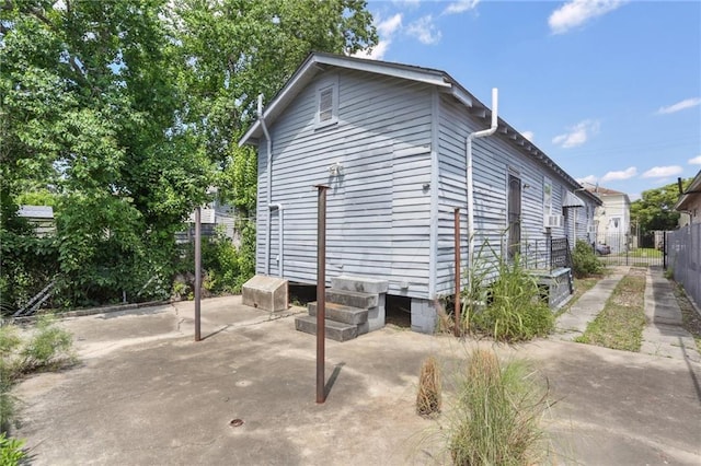 1816 Congress St, New Orleans, LA 70117 - view of home's exterior with fence and a patio area