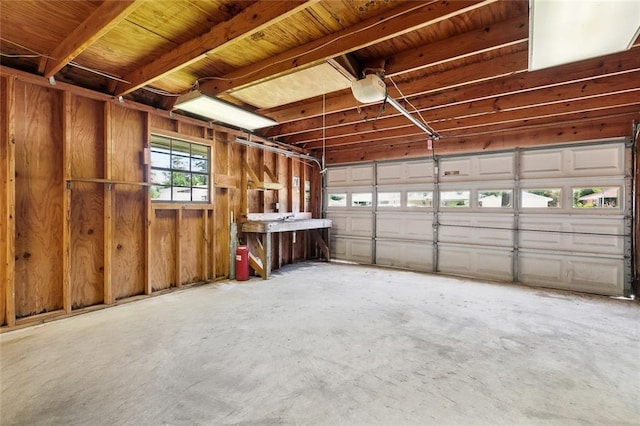 409 Markham Dr, Slidell, LA 70458 - garage featuring a garage door opener
