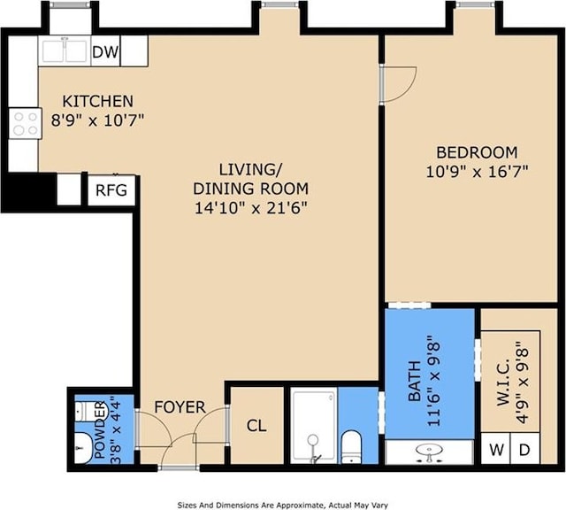 3000 Saint Charles Ave Unit 408, New Orleans, LA 70115 - property floor plan