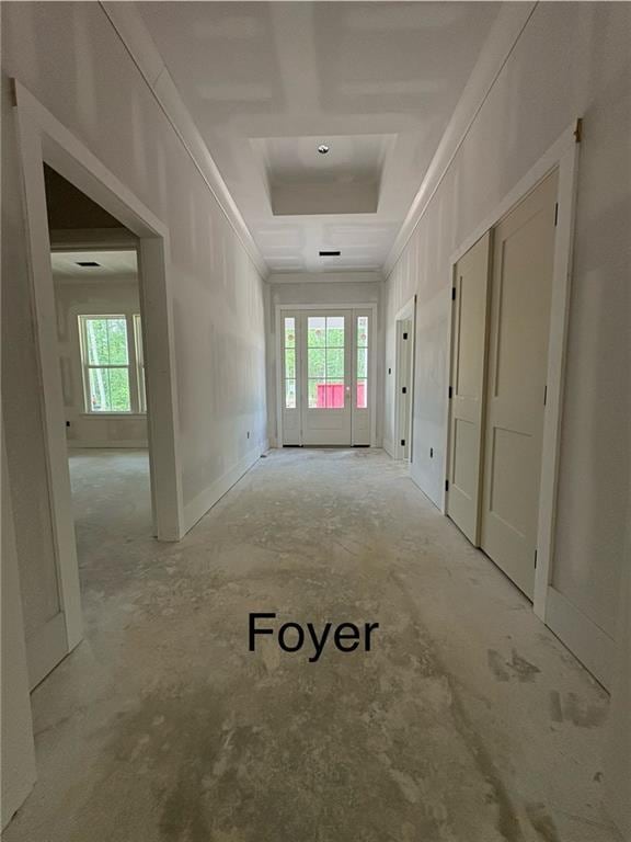 82188 Charles Kelly Rd, Bush, LA 70431 - empty room with a raised ceiling, healthy amount of natural light, and ornamental molding