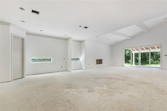 82188 Charles Kelly Rd, Bush, LA 70431 - unfurnished room with unfinished concrete flooring