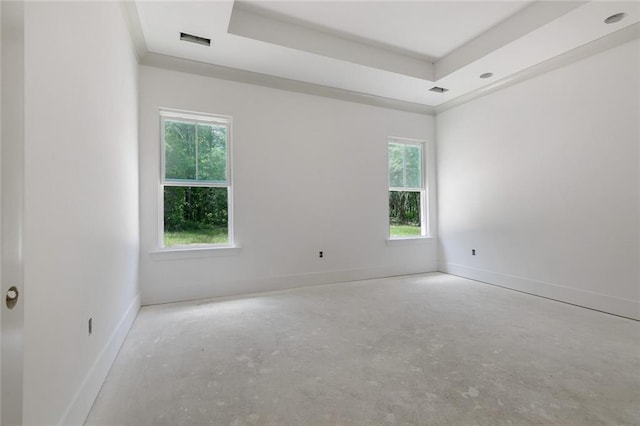 82188 Charles Kelly Rd, Bush, LA 70431 - spare room with plenty of natural light, a raised ceiling, and baseboards