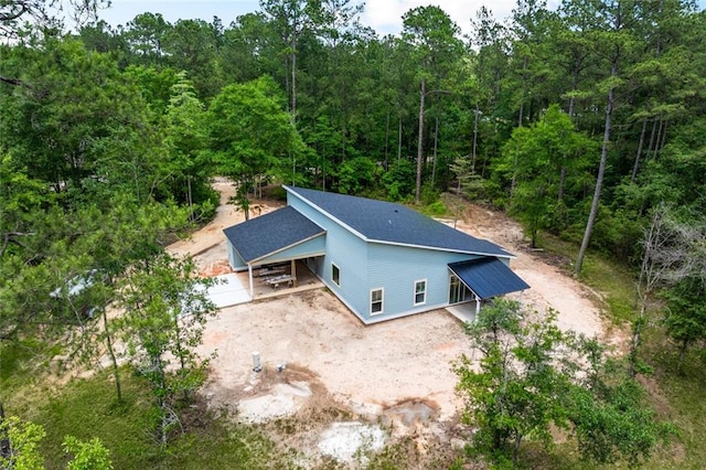 82188 Charles Kelly Rd, Bush, LA 70431 - aerial view of property and surrounding area featuring a heavily wooded area