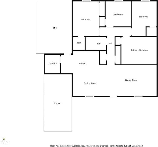 2122 N Butterfly Cir, Terrytown, LA 70056 - floor plan / room layout