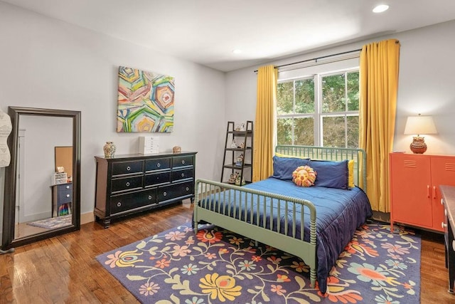 4 Riverdale Dr, Covington, LA 70433 - bedroom featuring wood finished floors and recessed lighting