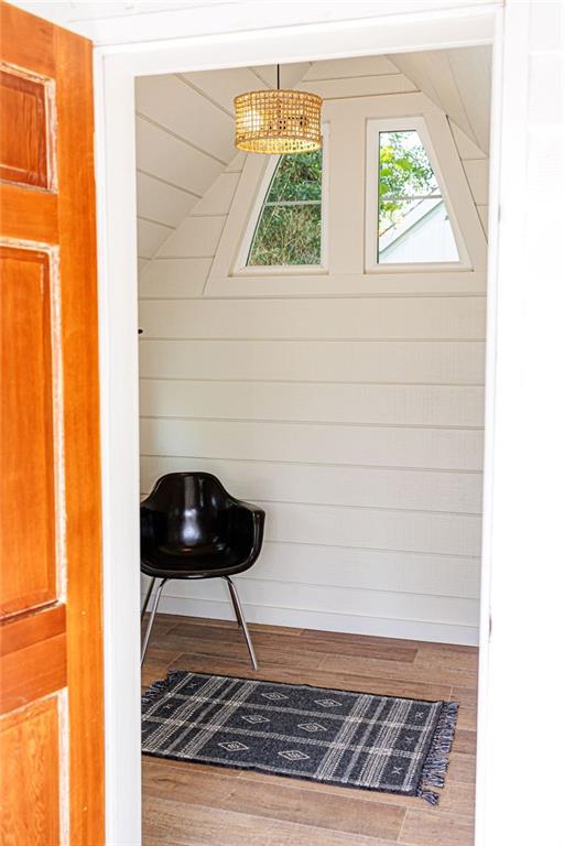 4 Riverdale Dr, Covington, LA 70433 - mudroom with wood finished floors and wood walls