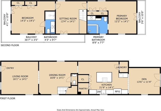 530 Spain St, New Orleans, LA 70117 - property floor plan
