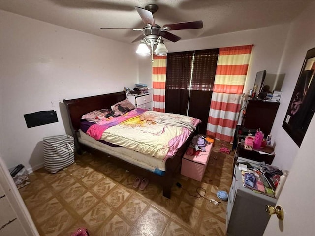 9425 Dancy Ave, Baton Rouge, LA 70814 - bedroom with a ceiling fan