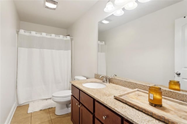 28591 Water Oak Loop, Ponchatoula, LA 70454 - full bath featuring tile patterned floors, vanity, and curtained shower