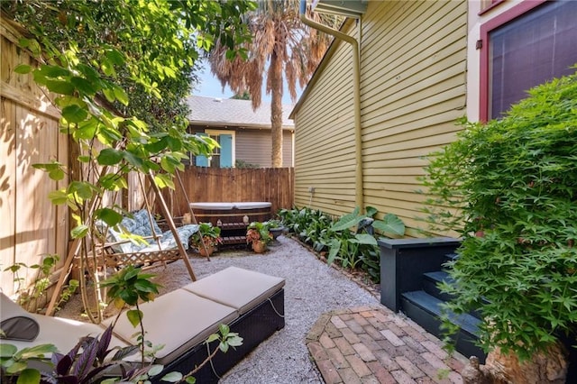 2000 St Philip St, New Orleans, LA 70116 - view of patio / terrace with fence