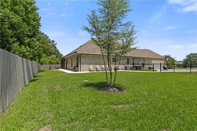 343 Saw Grass Loop, Covington, LA 70435 - view of yard featuring central AC unit